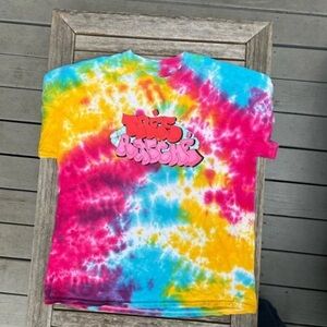 Tres Rasche Tie-Dye Tee - Pink, Blue, Yellow